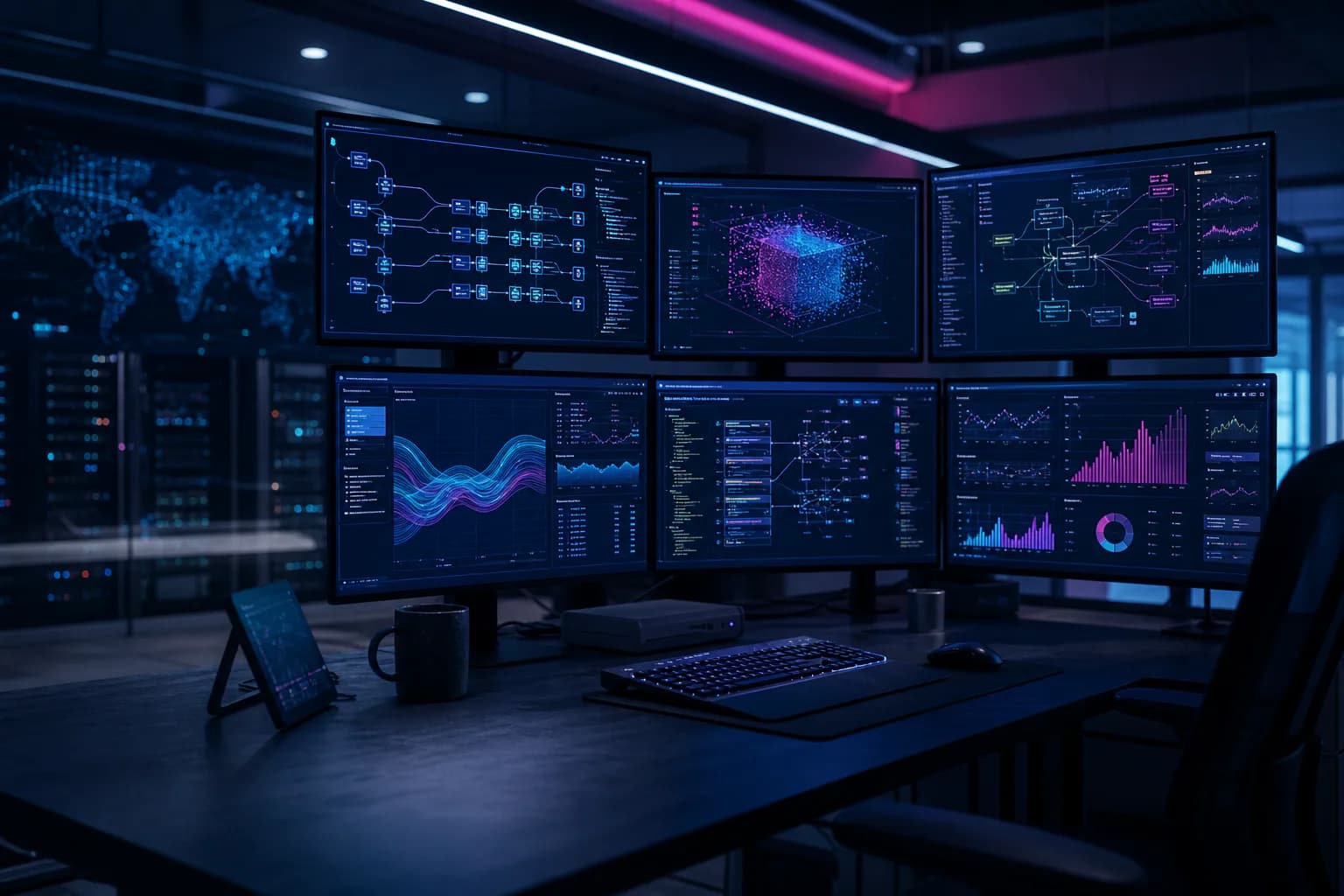 Data engineering and AI operations workspace